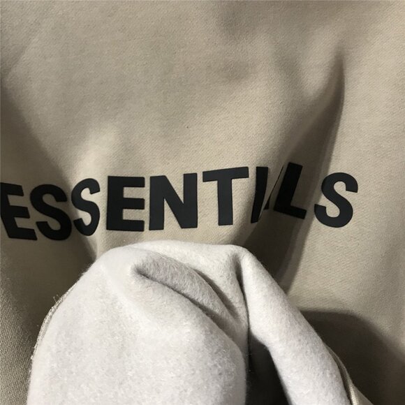 Fear of God Khaki Hooded Sweatshirt - Picture 3 of 7